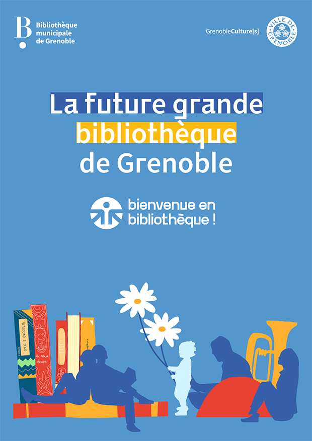 couverture du livret La future grande bibliothèque de Grenoble